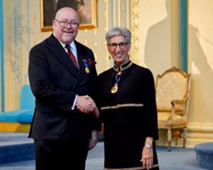 Vernon Fettke at OAM ceremony